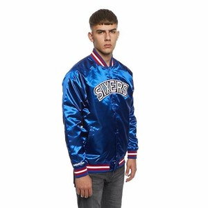 mitchell and ness satin jacket