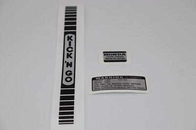 #ad #ad Honda Kick n Go Decal SET $34.99