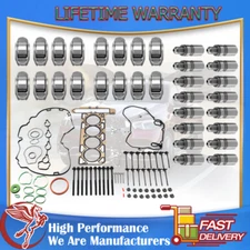 Engine Head Gasket+Rocker Arm & Valve Lifter For Chevy Equinox GMC Terrain 2.4L