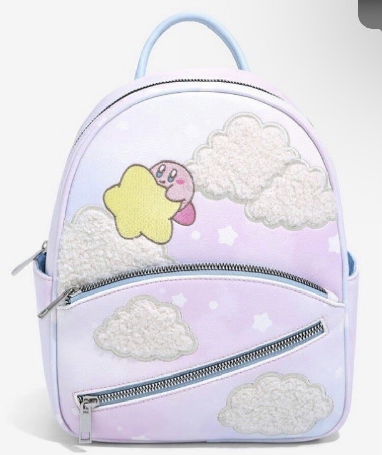 Nintendo Kirby Wrap Star Soaring Mini Backpack Kirby Nintendo Kirby Warp Star Soaring Mini Backpack  main image 4