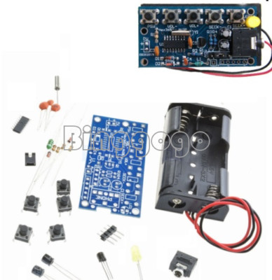 Wireless Stereo FM Radio Receiver Module PCB DIY Electronic Kits 76MHz-108MHz