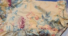 1 RALPH LAUREN "ELSA GRASSLANDS"-STANDARD RUFFLED PILLOW SHAM-100 COTTON
