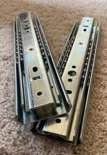 DRAWER GLIDE 10"-20" Full Extension Drawer Slides Ball Bearing (2 Pairs)