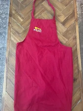 In n Out Burger Red Apron Employee Associate Uniform