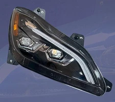 QSC Full LED Black Headlight Assembly Right for Kenworth T680 2022+ Next Gen