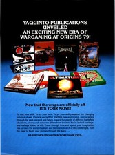 Yaquinto Wargames Print Ad Vintage 1979 Ephemera Wall Art Decor Ultimatum