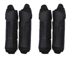 Horse Medicine Brushing Boots Leg Wrap Protection Set of 4 Sports Full Horse/Cob