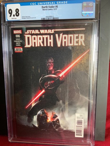 Darth Vader #6 CGC 9.8, Inquisitor, Marvel 1st 2017 Star Wars Obi Wan Mint. 