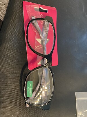 Vera Bradley Reading Glasses Adaline Readers Snowy Plaid +1.50