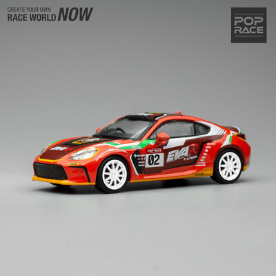 Pop Race EVA RT Production Model-02 - Toyota GR 86 1:64 Car PR64