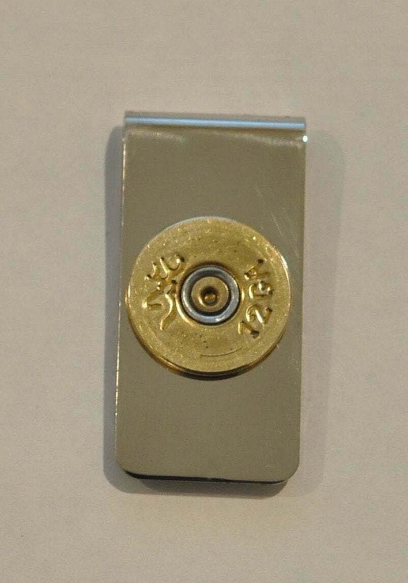 Browning 12 Gauge Shotgun Shell Bullet Money Clip Trap Shooting