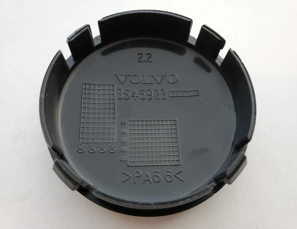 4x Volvo Center Hub Caps S60 V70/XC70 S80 XC90 C70... - Image 4 of 4