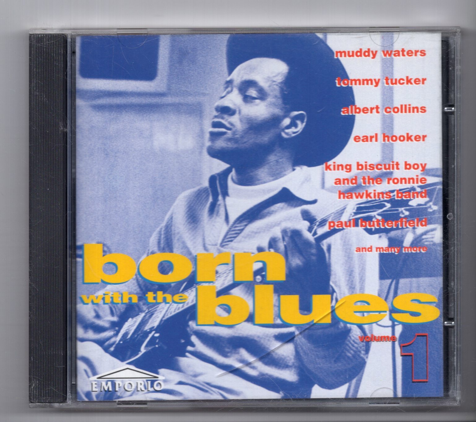 (JX774) Born With The Blues, Vol 1 - 18 tracks various artists - 1994 CD