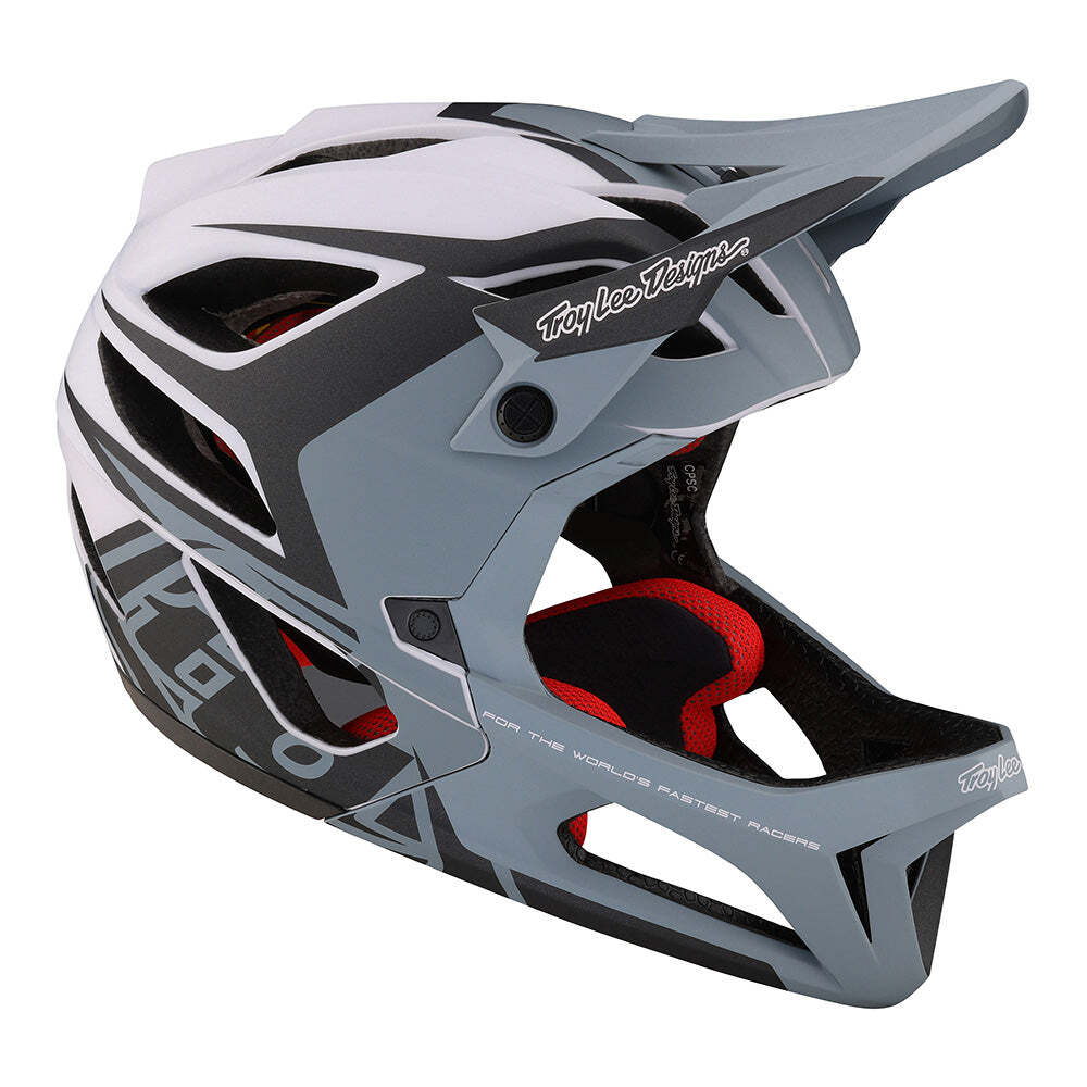 Troy Lee Designs Stage Mountain Bike Helmet With MIPS Valence Gray Medium/Large