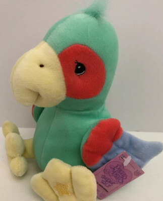 Precious Moments Tender Tails Parrot 1999 Special Limited Edition Tags