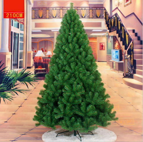 3/4/5/6/7/10/13 Fuß PVC Künstlicher Weihnachtsbaum Ständer Urlaub Party Urlaub Dez - Bild 5 von 5
