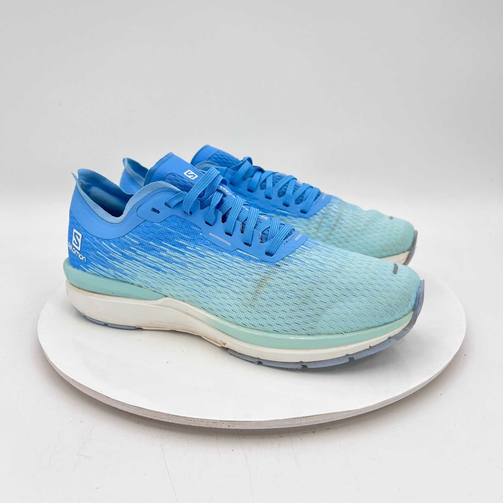 Scarpe da corsa Salomon Sonic 4 Accelerate donna taglia 7 5 413035 blu turchese