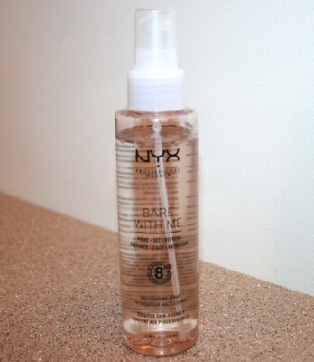 NYX Bare With Me Prime Set Refresh Spray Multitask 4.39oz / 130mL Full Size