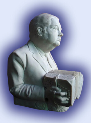 ANIBAL TROILO - TANGO - RESIN FIGUR Handarbeit ca. 13 cm - Argentinien
