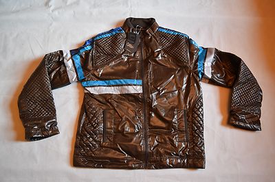 JOYSTICK JUNKIES BESTICKT LOGO GEFÜTTERT BOMBER STIL JACKE NEU OFFIZIELL SELTEN 
