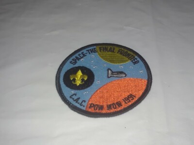 BSA Patch: Space - The Final Frontier C.A.C. Pow Wow 1989