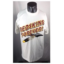 Vintage Washington Redskins Forever T Shirt Large NFL Commanders Graphic Tee