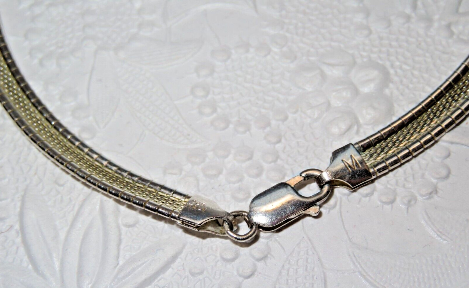 Italian Solid 925 Sterling Silver Unique Design F… - image 12