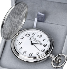 Eichmüller Savonnette Quarz Taschenuhr klass...