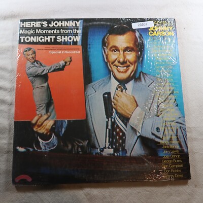 Johnny Carson Here'S Johnny Magic Moments From The Tonight Show   Record Album