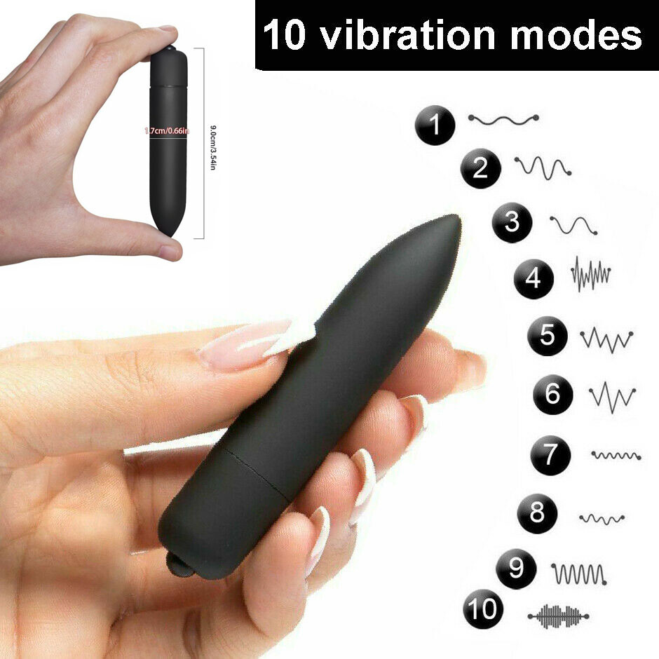 10Speed Extra Small Slim Clit Anal G-spot Vibrator Stimulator Sex-toys for  Women | eBay