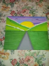 Acrylic Painting On Canvas 