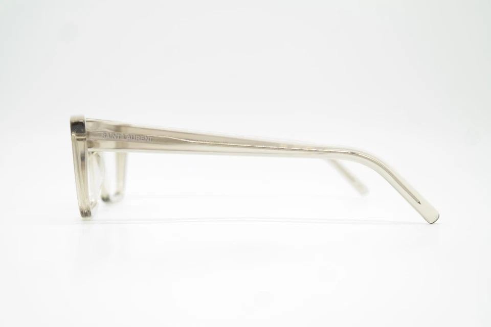 Lunettes Saint Laurent SL 276 MICA Transparent Argent Carré Monture Neuve - Photo 2/4