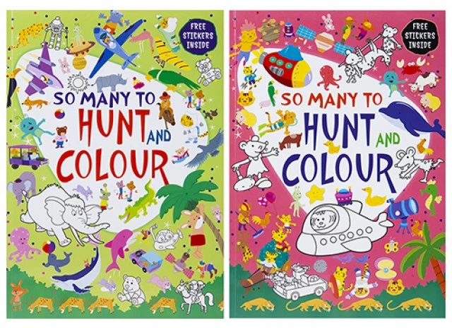 Extra Large Hunt & Colour Book- A Brilliant activity book for Children PMS384075 - Image 3 of 3