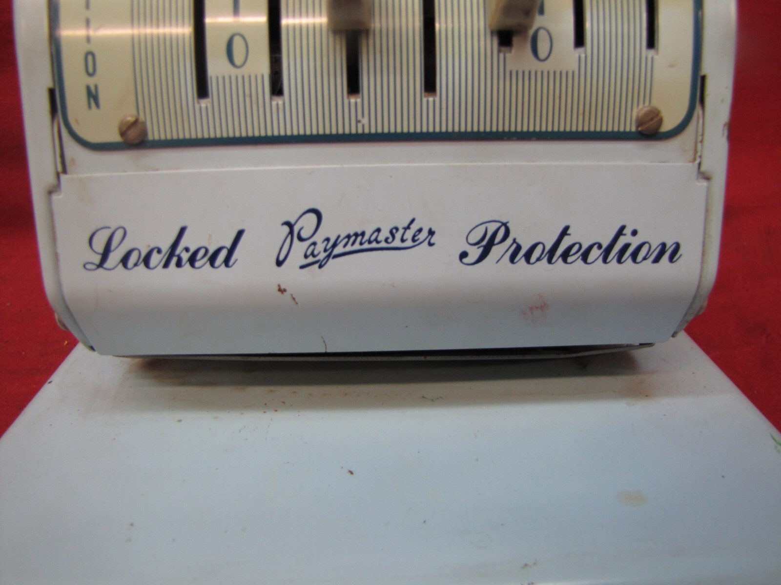 Vintage Working Paymaster Check Writer X550 eBay