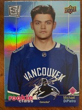 20-21 UD Extended Hockey Spectrum SE Rookie RC-19 Michael Dipietro
