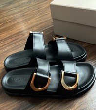 Charles and Keith Leather Sandals Size 10
