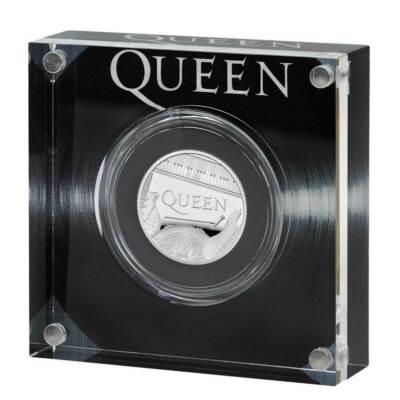 Great Britain UK 2020 £1 One Pounds QUEEN MUSIC LEGENDS 1/2oz