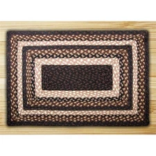 Earth Rugs 33-313 Mocha-Frappuccino Rectangle Rug