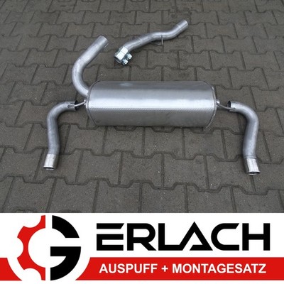 Auspuff für Ford Kuga 2.0 TDCi 2.5 / 4x4 08-12 Endschalldämpfer mit Endrohr 4601