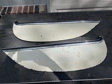 Vtg 1960s 1967 Wheel Skirt Buick Skylark Accessory Fender Pair Set Gm