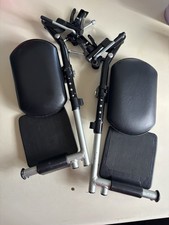   Wheelchair elevating Leg Rests, with Padded Calf pad, Composite Footplates,