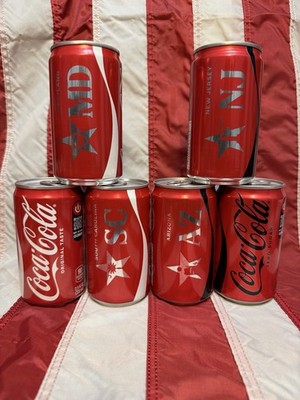 Limited Edition 2026 Coca-Cola & Coke Zero America250  Mini Can 7.5 FL OZ