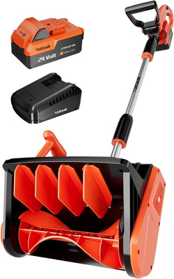 #ad VOLTASK Cordless Snow Shovel 24V 13 Inch 4 Ah Cordless Snow Blower Battery $228.40
