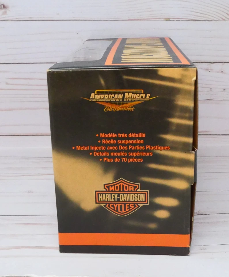 Ertl Series 7, Harley-Davidson 2004 Road King Classic, American Muscle 1/10 - Image 3 of 4