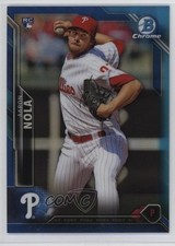 2016 Bowman Chrome Blue Refractor /150 Aaron Nola #30 06bg