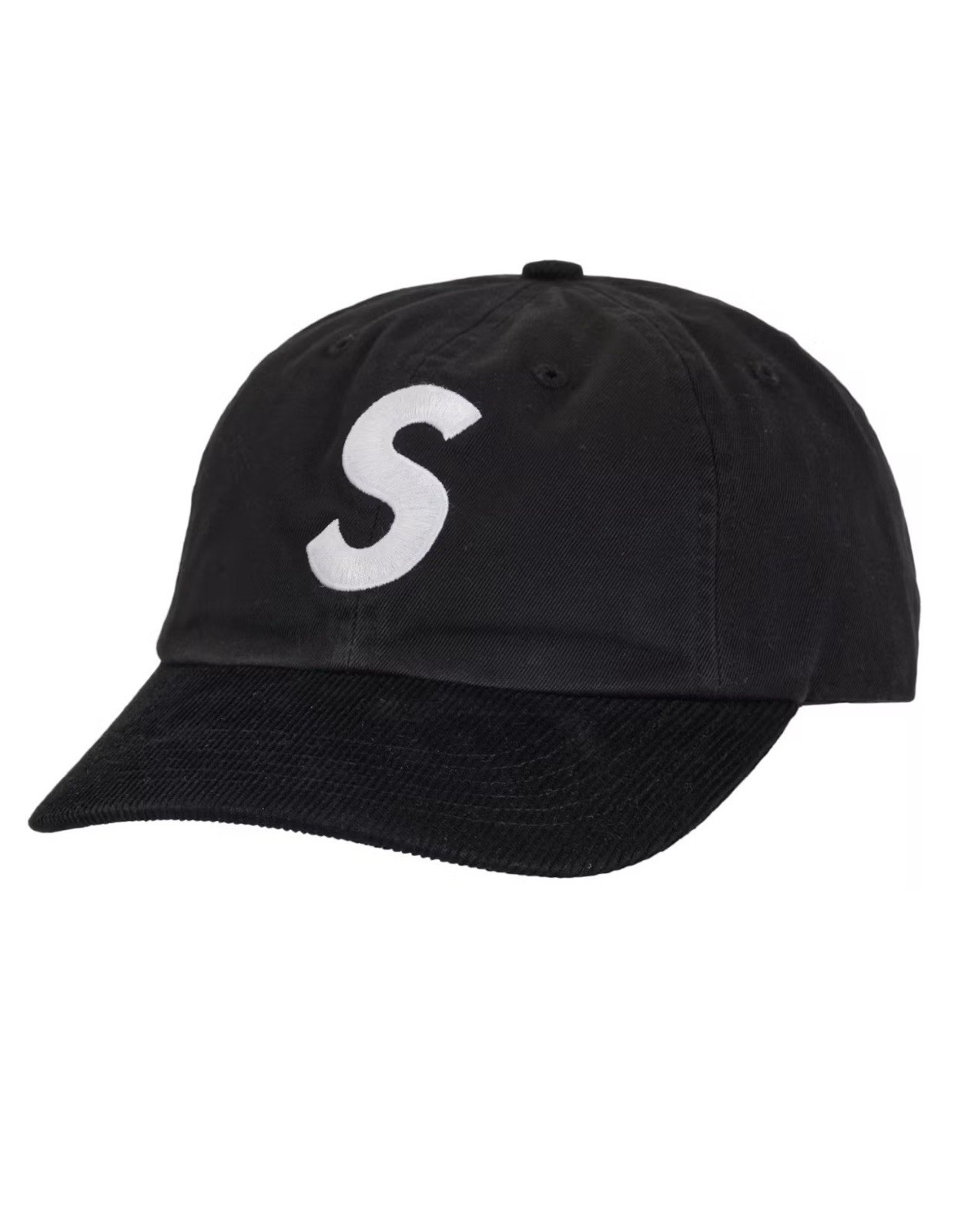 Supreme 2 Tone S Logo 6 Panel Black - SS24
