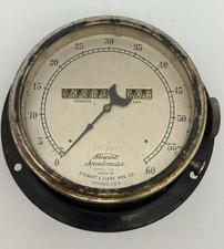 1912 - 1913 Model T Ford Stewart Clark Mfg Brass Speedometer Model 11