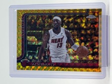 BAM ADEBAYO 2025-26 TOPPS CHROME GOLD GEOMETRIC #138 /50 HEAT Q6383