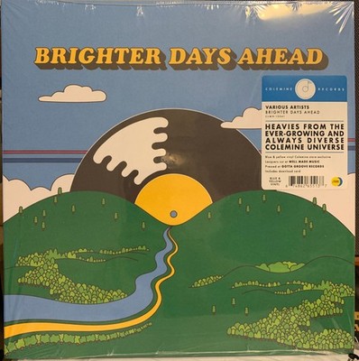 Vinyl 2LP, Brighter Days Ahead, Colemine Records Sampler!Limited Edition of 500!