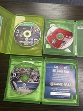 Lot Of 3 Xbox One Games - Madden NFL 17 , Madden 25th, W2K15